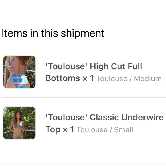 Heavy Manners Toulouse swimsuit set - Picture 9 of 11